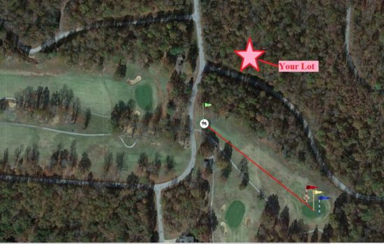 0.27 Acres above Hole 16 and minutes to South Golf Course Village Clubhouse, AR