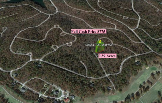 0.39 Acres minutes to South Golf Course Village, AR