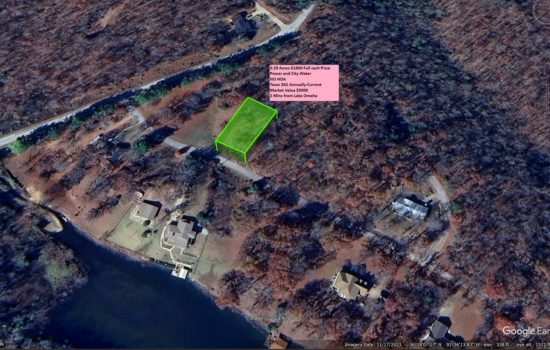 0.29 acre Property in Cherokee Village, Arkansas. Another great property !!! Minutes from Lake Omaha!